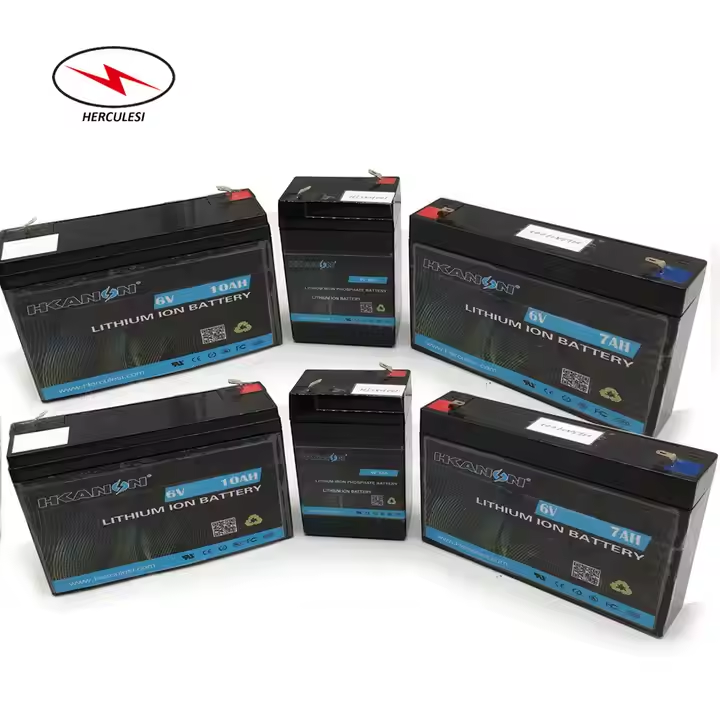 6 Volt Storage Batteie Toy Car Battery Recharge Li-ion Batteries 6V 10Ah