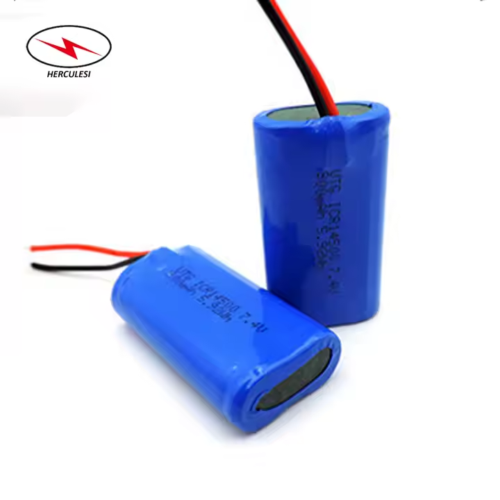 2S2P 18650 7.4V 3000-3600mah Lithium Ion Battery Pack 18650 Cell Rechargeable Battery for Back-up Power