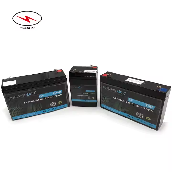 6 Volt Storage Batteie Toy Car Battery Recharge Li-ion Batteries 6V 10Ah