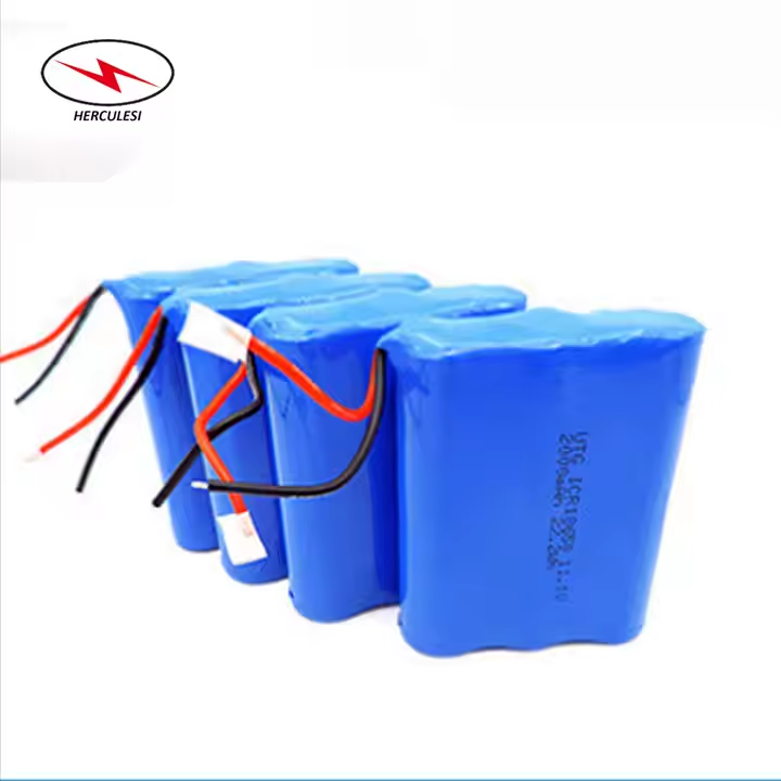 2S2P 18650 7.4V 3000-3600mah Lithium Ion Battery Pack 18650 Cell Rechargeable Battery for Back-up Power